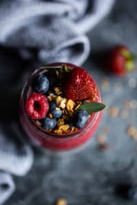Smoothie #2: Mixed Berry Brain Fuel