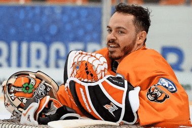 Jerry Kuhn, DEL goalie has really developed himself into the best version of himself with his own daily rituals of