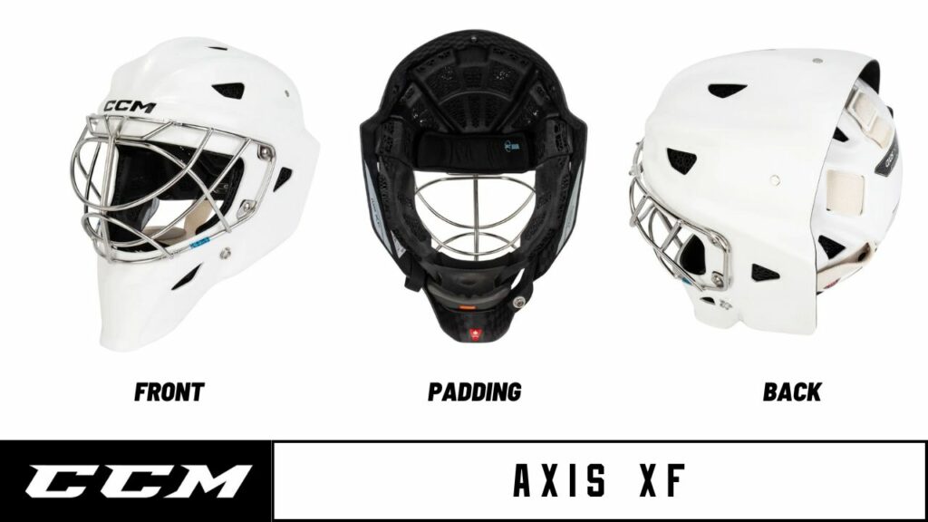ccm axis xf goalie mask