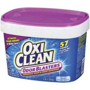 Add OxiClean to tub