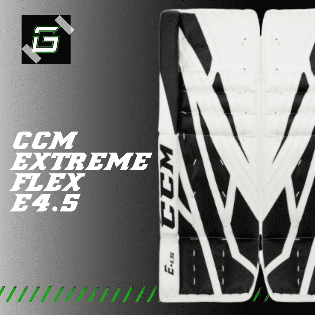 CCM Extreme Flex E4.5 youth goalie pad