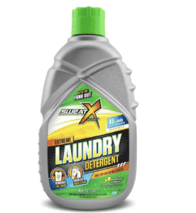 Let’s take a look at some of our favorite laundry detergents for cleaning sports equipment.