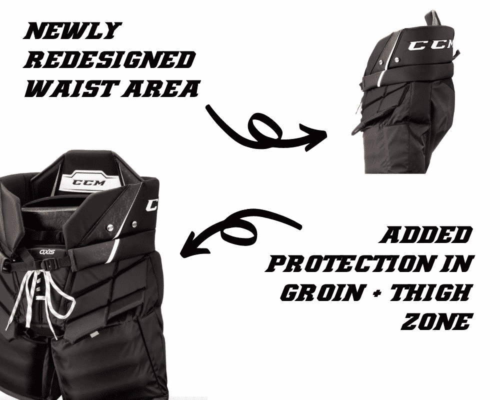 Ccm axis goalie pants