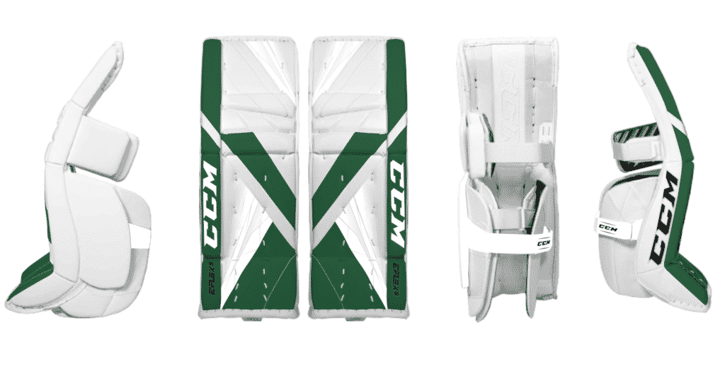 Green Goalie Pad Designs
