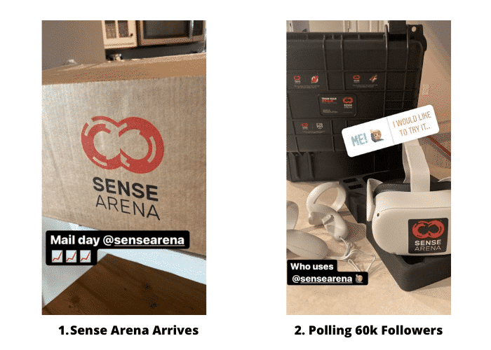 Unboxing the Sense Arena Oculus Quest