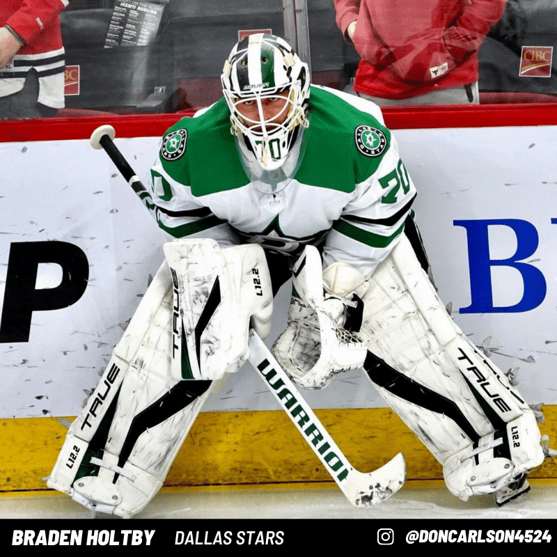 Braden Holtby Goalie Pads Dallas Stars