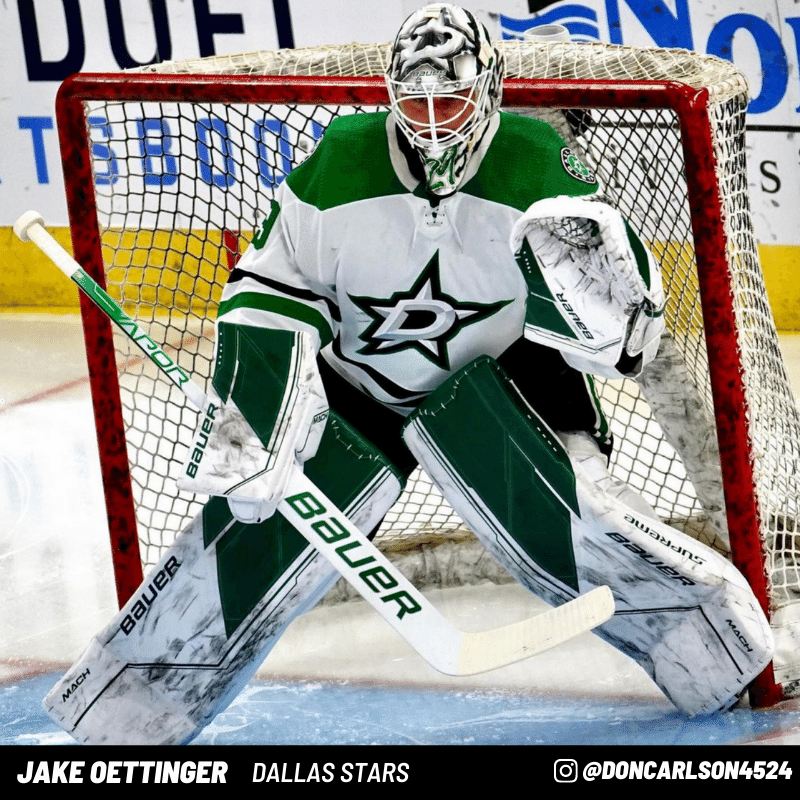 Jake Oettinger Dallas Stars Goalie Pads