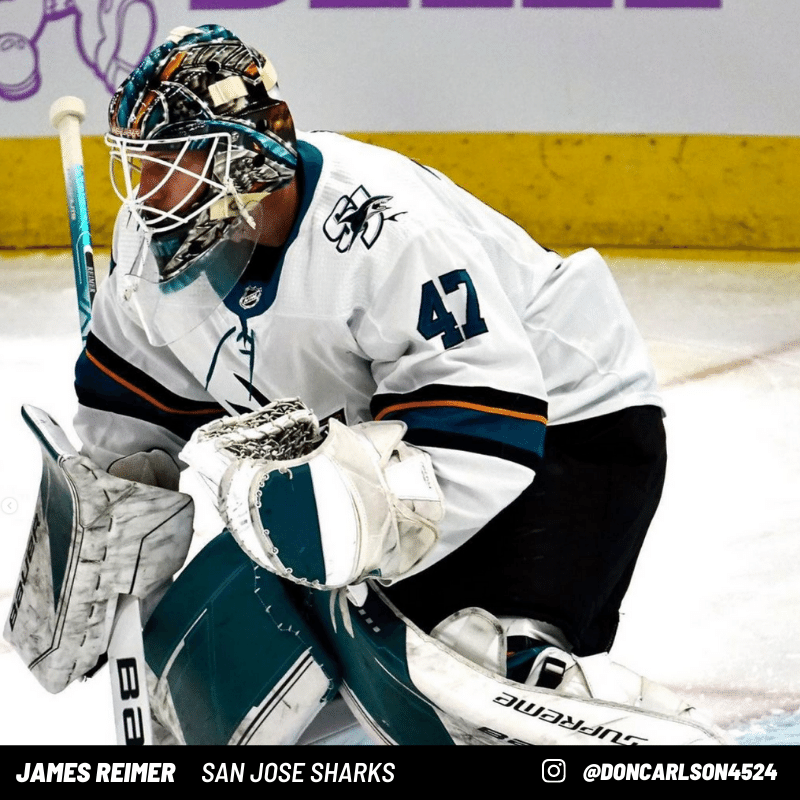 James Reimer San Jose Sharks