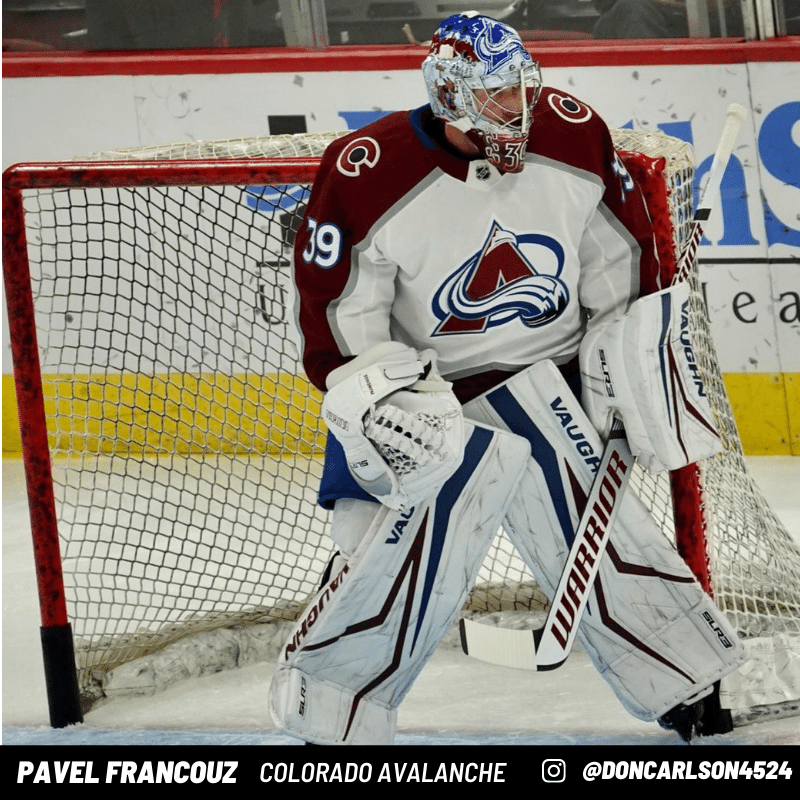 Pavel Francouz Colorado Avalanche