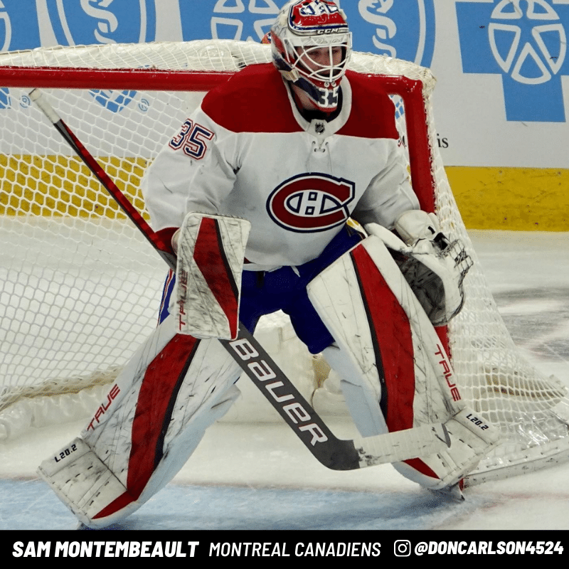 Sam Montembeault Montreal Canadiens
